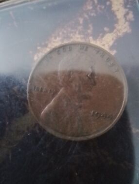 1944 Lincoln Wheat Cent - Brown Copper Tone Error